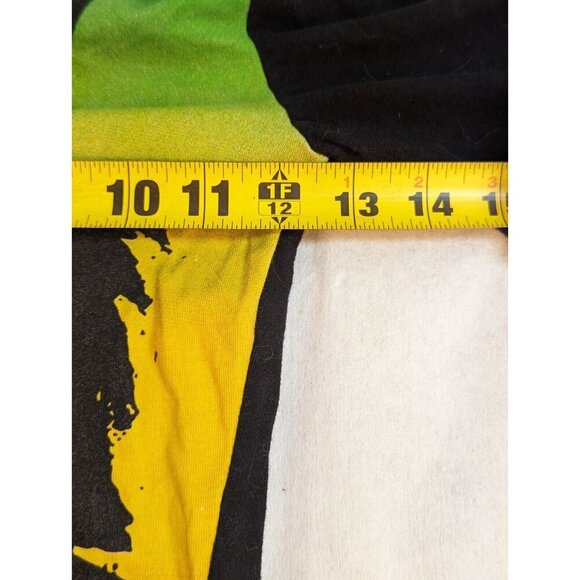 Bob Marley Shirt Womens Small Short Sleeve Graphic Black Zion Rootswear - Picture 6 of 8